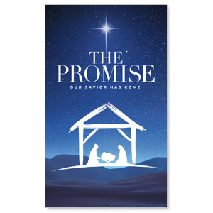 The Promise Manger 3 x 5 Vinyl Banner