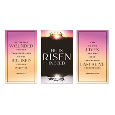 Risen Indeed Crowns Triptych 