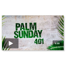Palm Sunday Volume One: Countdown 
