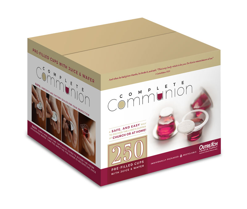 Safety Products, Safety, Complete Communion Cups - Pack of 250