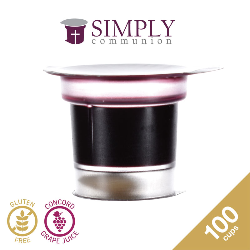 Safety Products, Church Supplies, Gluten Free Simply Communion Cups - Pack of 100 - Ships free