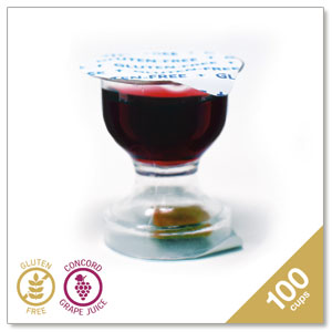 Gluten Free Chalice Communion Cups - Pack of 100 - Ships free Communion Cups