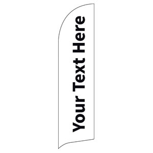 Build Your Design Black Flag Banner