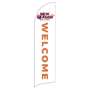 New Season Start Flag Banner