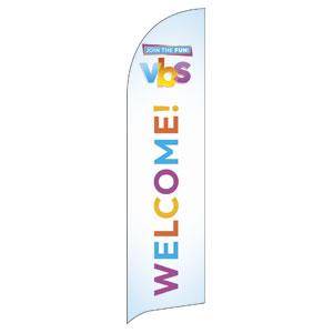 Colorful VBS Flag Banner