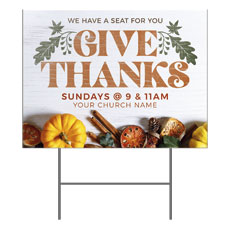 Give Thanks Seat For You 