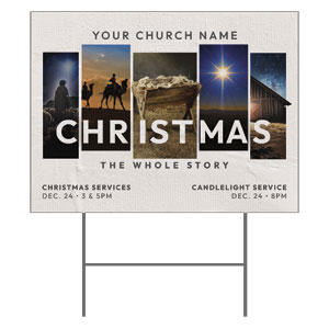 Christmas Whole Story 18"x24" YardSigns